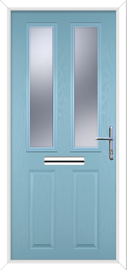 Maple Square Composite Front Door