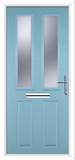 Maple Square Composite Front Door